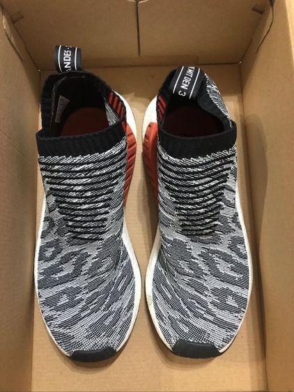 Adidas Slip on Size42.5 26.5-27cm.ราคารวมส่ง รูปที่ 4