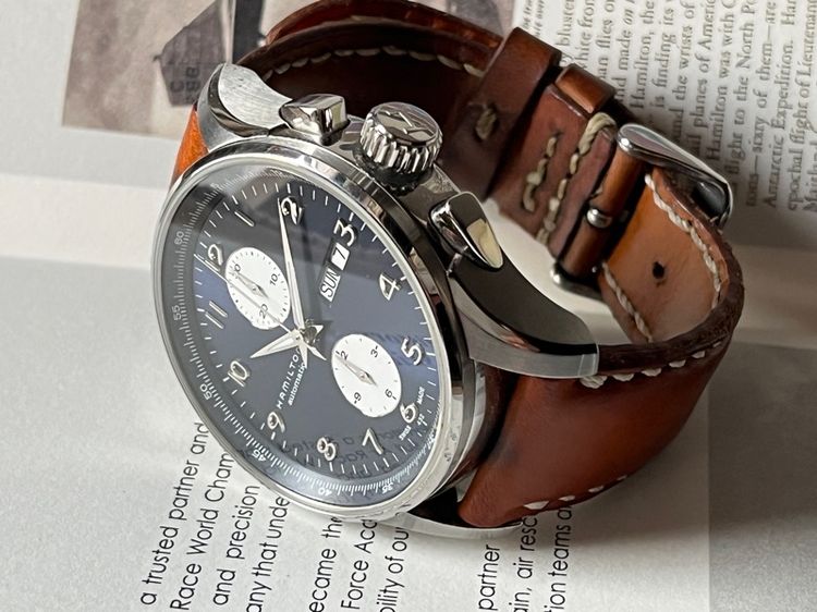 Hamilton Jazzmaster Automatic Chronograph ปี 2024 สภาพ 95 รูปที่ 4