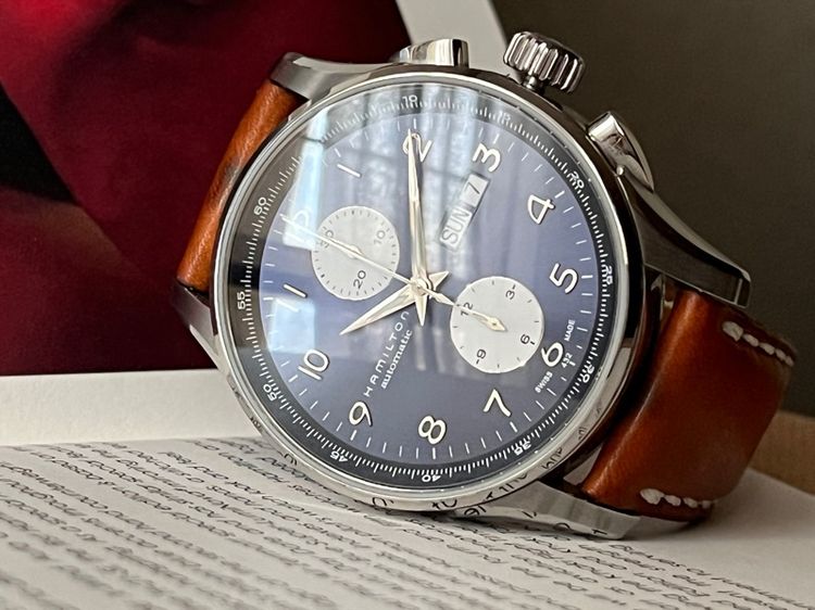 Hamilton Jazzmaster Automatic Chronograph ปี 2024 สภาพ 95 รูปที่ 10