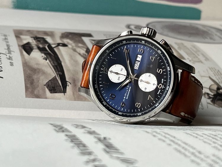 Hamilton Jazzmaster Automatic Chronograph ปี 2024 สภาพ 95 รูปที่ 13