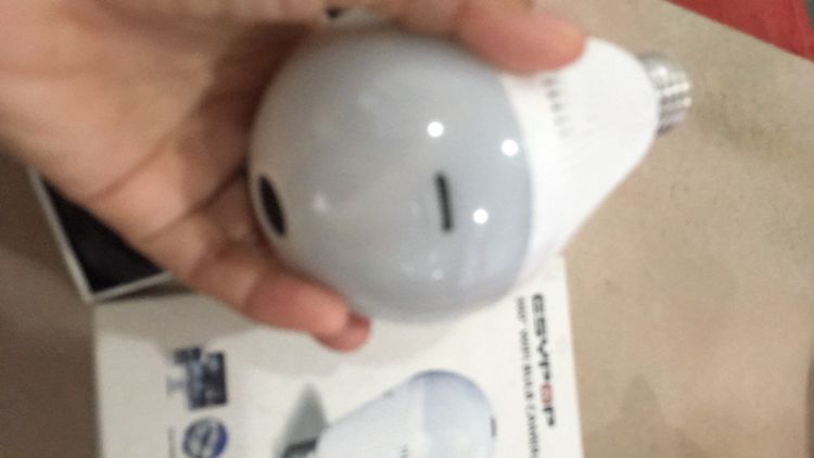 กล้องหลอดไฟวงจรปิด 360 องศา ใช้งานปกติ รูปที่ 5