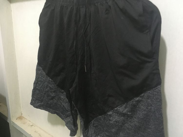 กางเกงขาสั้น  สีดำตัดเทา รูปที่ 6