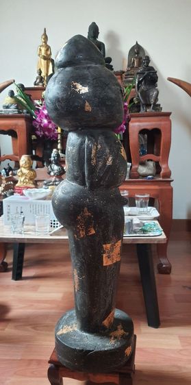 หลวงพ่อกวย ไม้ค้ำโบสถ์ ตัวใหญ่ สร้างน้อยมากๆ รูปที่ 4