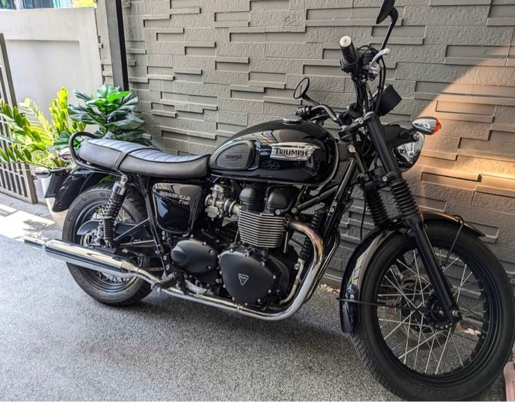 Triumph T100 Black 2015 รูปที่ 5