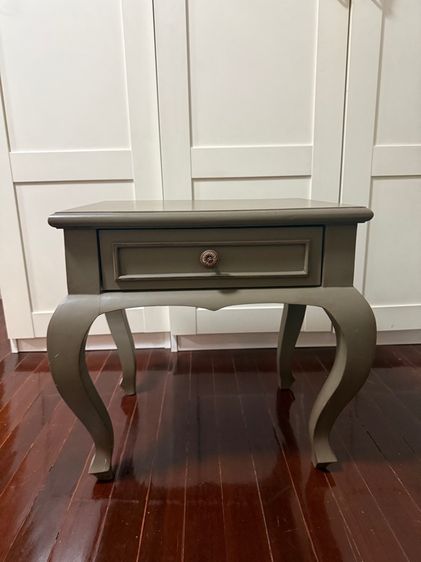 โต๊ะไม้สักสีเขียวสภาพตามรูป รูปที่ 6