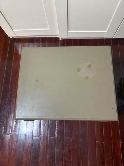 โต๊ะไม้สักสีเขียวสภาพตามรูป รูปที่ 8