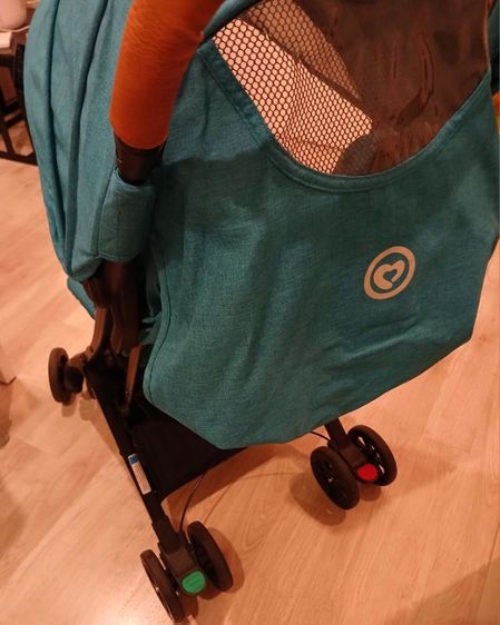 รถเข็นเด็ก ยี่ห้อCAMERA เล็ก เบา พับเก็บง่าย พกพาสะดวก ขึ้นเครื่องได้ ด้ามจับเป็นหนัง
ปรับนอนราบได้ รูปที่ 2