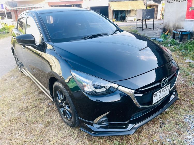 Mazda Mazda 2 2019 1.3 Sports High Connect Sedan เบนซิน ไม่ติดแก๊ส เกียร์อัตโนมัติ ดำ รูปที่ 3
