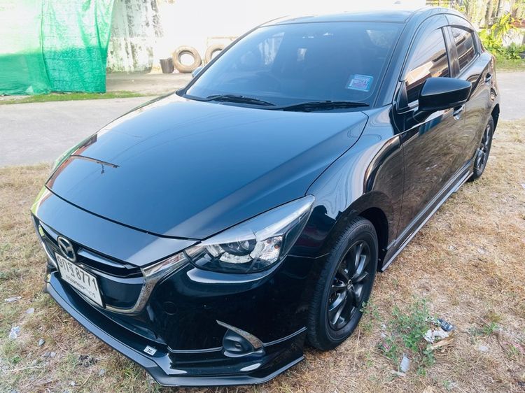 Mazda Mazda 2 2019 1.3 Sports High Connect Sedan เบนซิน ไม่ติดแก๊ส เกียร์อัตโนมัติ ดำ รูปที่ 4