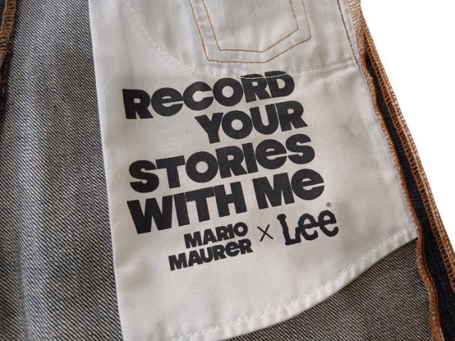 👖 กางเกงยีนส์ Lee KNOX RECORD YOUR STORIES WITH ME MARIO MAURER x Lee รูปที่ 6