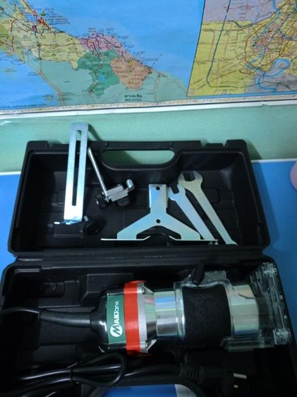 เครื่องมือช่างมือสอง(งานไม้ช่างไม้)เครื่องเซาะร่องไม้ยี้ห้อMAILTANK รูปที่ 2