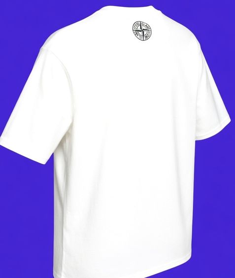 Stone Island - Compass-print cotton Landscape T-shirt รูปที่ 6