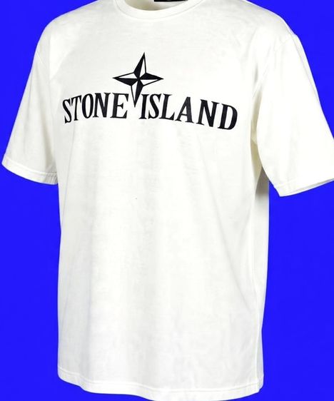 Stone Island - Compass-print cotton Landscape T-shirt รูปที่ 5