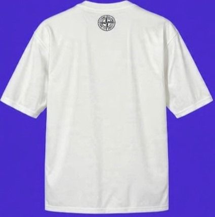 Stone Island - Compass-print cotton Landscape T-shirt รูปที่ 9