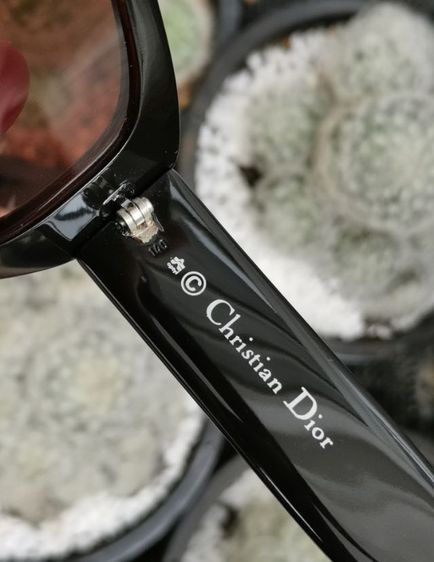 แว่นกันแดด Vintage Christian Dior 2556 Germany​ สวยปิ้ง​ ถูกที่สุดครับ รูปที่ 15