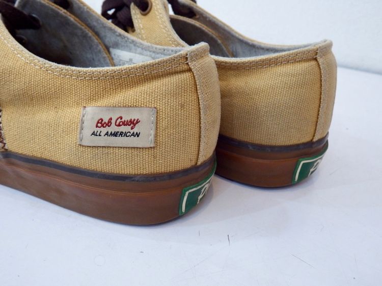Vintage Bob Cousy brown canvas sneakers ไซร์8.5UK สวยๆ แนววินเทจ 650 บาท รูปที่ 10