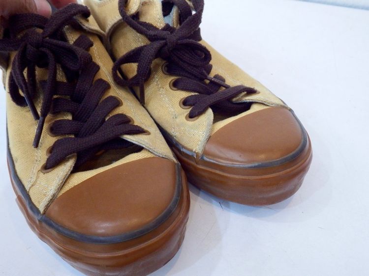 Vintage Bob Cousy brown canvas sneakers ไซร์8.5UK สวยๆ แนววินเทจ 650 บาท รูปที่ 9
