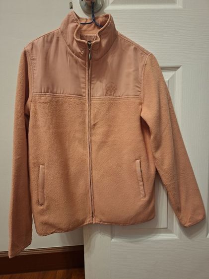 เสื้อแจ็คเก็คกันหนาวสีชมพู