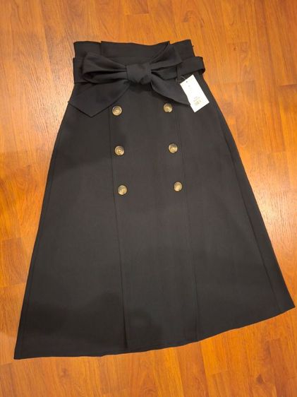 กระโปรงยาวสีดำ GU