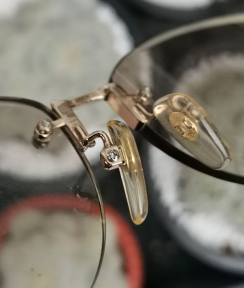 กรอบแว่น Vintage Celine 14k. g.f. France ตัวเดียวในไทย ที่สุดความหายาก ราคาแบ่งปันครับ  รูปที่ 11