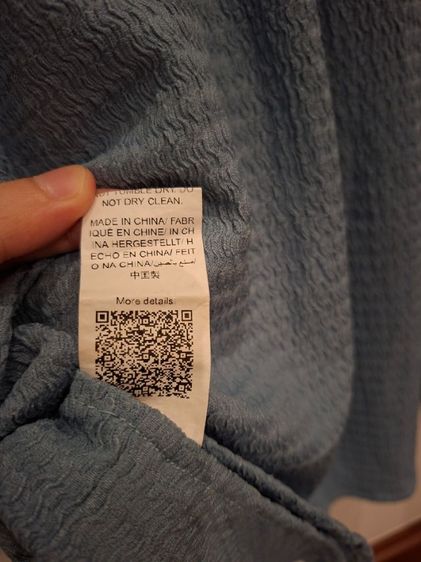 เดรสคอปกสีฟ้า SHEIN รูปที่ 7