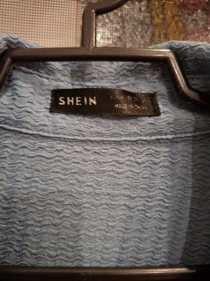 เดรสคอปกสีฟ้า SHEIN รูปที่ 3