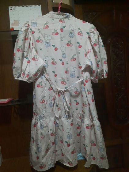 เดรสสีชมพูลายกระต่าย รูปที่ 5