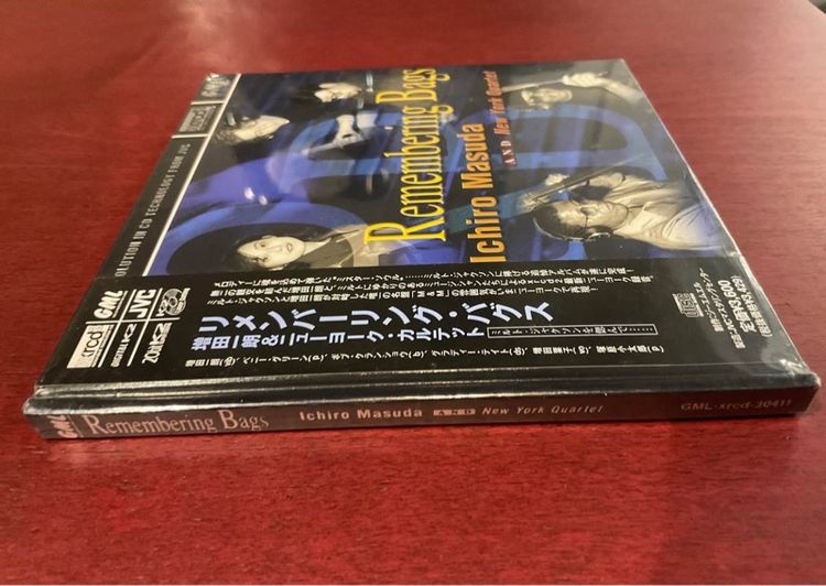 ขายแผ่นซีดีออดิโอไฟล์แผ่นซีลบันทึกเยี่ยม Ichiro Masuda and New York Quartet ‎Remembering Bags GML -XRCD Japan SS sealed  รูปที่ 3