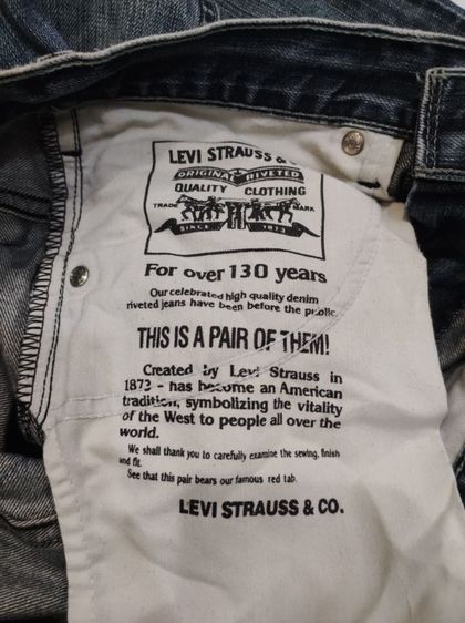 ลีวายส์ 504👖🇺🇲ลายสวยสวยยย รูปที่ 15