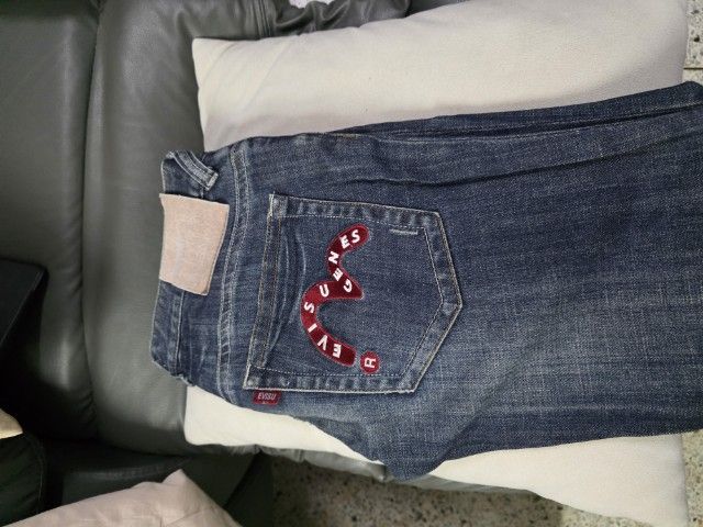 กางเกงยีนส์ของEVISUแท้.💯📌📌 รูปที่ 14