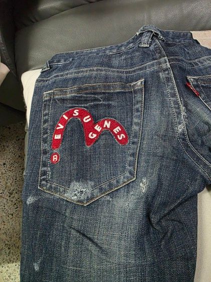กางเกงยีนส์ของEVISUแท้.💯📌📌 รูปที่ 10