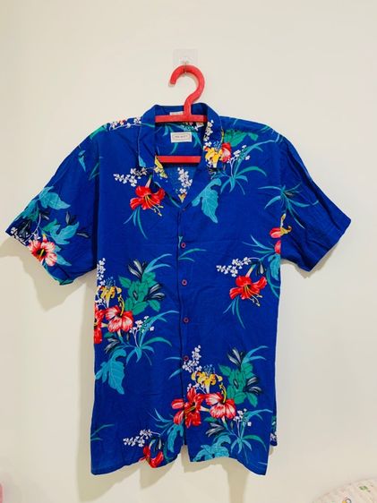 อื่นๆ อื่นๆ แขนสั้น เสื้อทีเชิ้ต อื่นๆ เสื้อเชิ้ต Hawaii MR WITT made in USA แท้ 💯 size XL ขนาด อก 22.5 ยาว 28.5 นิ้ว สภาพดีมาก ลายสวย ดีเทลสวย เนื้อผ้านิ่มมากหายากน่าสะสมครับ