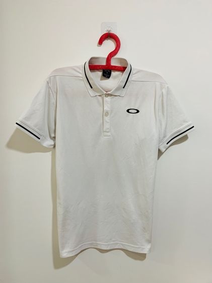 ขาว อื่นๆ แขนสั้น อื่นๆ เสื้อโปโล OAKLEY แท้ 💯 size XL วัดจริง ขนาด อก 21.5 ยาว 27.5 นิ้ว สภาพใหม่มาก ตัดเย็บดีมาก ดีเทลสวย เนื้อผ้าดีมาก ใส่สบาย