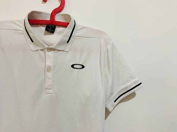 เสื้อโปโล OAKLEY แท้ 💯 size XL วัดจริง ขนาด อก 21.5 ยาว 27.5 นิ้ว สภาพใหม่มาก ตัดเย็บดีมาก ดีเทลสวย เนื้อผ้าดีมาก ใส่สบาย รูปที่ 2