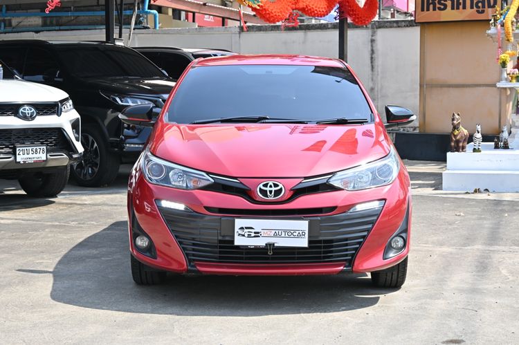 Toyota Yaris ATIV 2017 1.2 Sport Premium Sedan เบนซิน ไม่ติดแก๊ส เกียร์อัตโนมัติ แดง รูปที่ 2