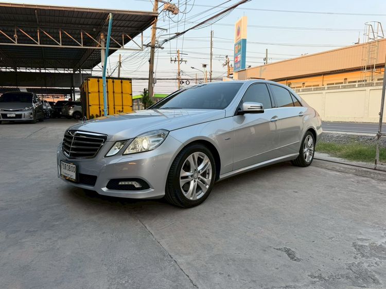 Mercedes-Benz E-Class 2010 E250 CGI Sedan เบนซิน ไม่ติดแก๊ส เกียร์ธรรมดา เทา รูปที่ 2
