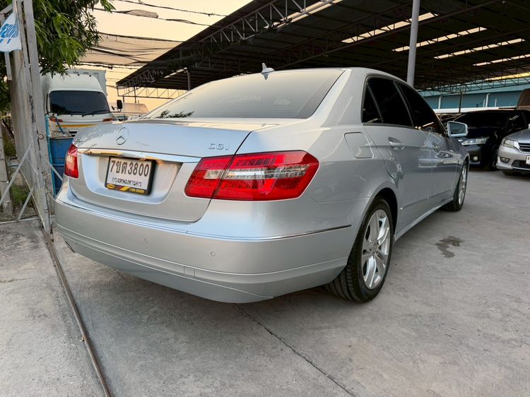 Mercedes-Benz E-Class 2010 E250 CGI Sedan เบนซิน ไม่ติดแก๊ส เกียร์ธรรมดา เทา รูปที่ 4