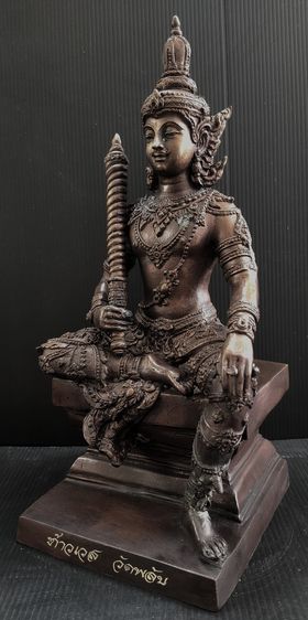 ท้าวเวสสุวรรณ วัดพลับ  6 นิ้ว รูปที่ 3