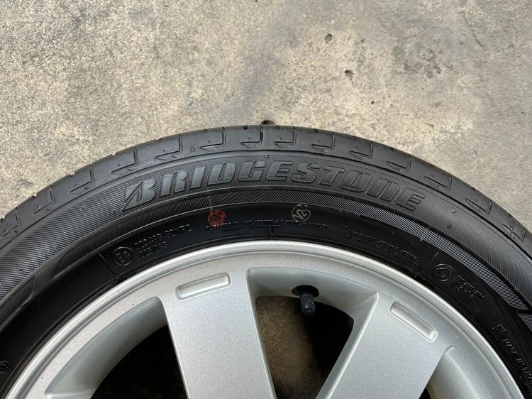 ✨ล้อแม็ก✨Mitsu Mirage ขอบ 14 พร้อมยาง 165-65-14 Bridgestone♨️ปี 24♨️ รูปที่ 6