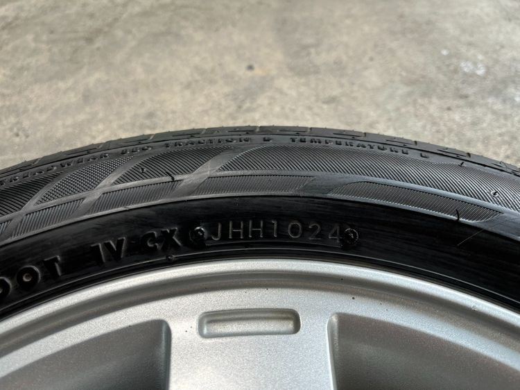 ✨ล้อแม็ก✨Mitsu Mirage ขอบ 14 พร้อมยาง 165-65-14 Bridgestone♨️ปี 24♨️ รูปที่ 10