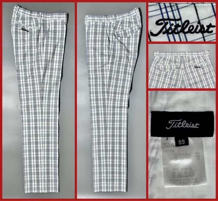 ขาว กางเกง Titleist ของแท้  แบบสวยสไตล์ GOLF