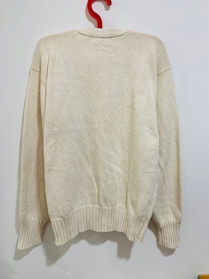 เสื้อไหมพรมโปโล POLO Ralph Lauren แท้ 💯 size L ขนาด อก 23.5 หน้ายาว 26.5 นิ้ว สภาพใหม่ป้ายห้อย ดีเทลสวย เนื้อผ้าดีมากนิ่มใส่สบาย ครัว รูปที่ 7