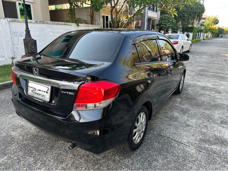 Honda Brio 2014 1.2 Amaze V Sedan เบนซิน เกียร์อัตโนมัติ ดำ รูปที่ 4