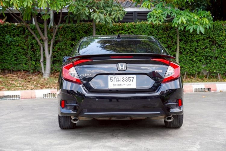 Honda Civic 2020 1.5 Turbo RS Sedan เบนซิน ไม่ติดแก๊ส เกียร์อัตโนมัติ ดำ รูปที่ 4
