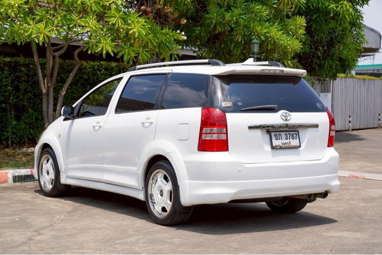 Toyota Wish 2004 2.0 Q Van เบนซิน ไม่ติดแก๊ส เกียร์อัตโนมัติ ขาว รูปที่ 4