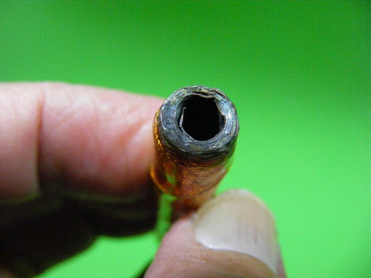 พระบ้านๆเดิมๆ ตะกรุด 3 ดอก เก่า สวยเข้มขลัง รูปที่ 9