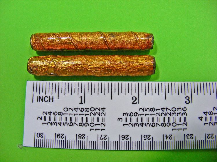 พระบ้านๆเดิมๆ ตะกรุด 3 ดอก เก่า สวยเข้มขลัง รูปที่ 18