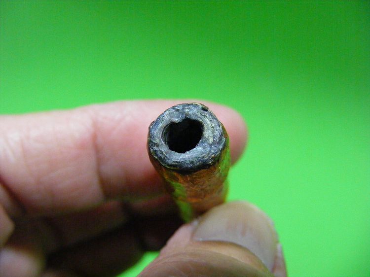 พระบ้านๆเดิมๆ ตะกรุด 3 ดอก เก่า สวยเข้มขลัง รูปที่ 12