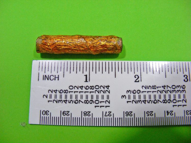 พระบ้านๆเดิมๆ ตะกรุด 3 ดอก เก่า สวยเข้มขลัง รูปที่ 17