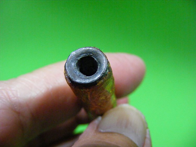 พระบ้านๆเดิมๆ ตะกรุด 3 ดอก เก่า สวยเข้มขลัง รูปที่ 13